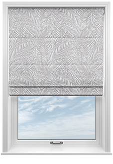 Acoustic Velvet, Dove Grey - Roman Blind